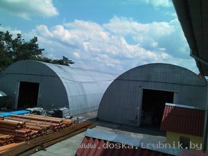 Продаю АНГАР б/у железный (металлический сборно-разборной)