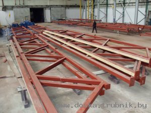 Продам ангар (только фермы Л6) тип Молодечно