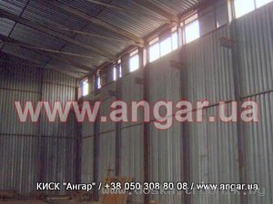 Продам ангар 24х18 прямостенный