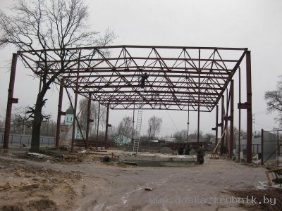 Продам лежалый каркас модульного здания