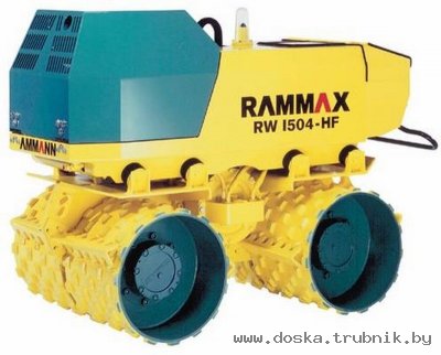 Траншейный каток RAMMAX RW 1504 ( Вес 1,5т) в аренду на прокат