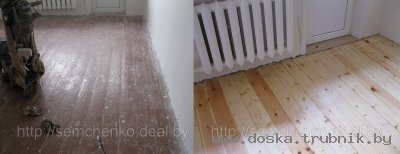 Полы хрущевские в порядок приведем.