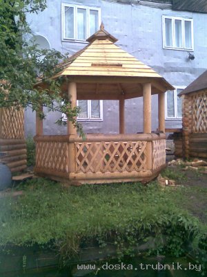 Деревянные беседки, деревянные дома, беседки для дачи!