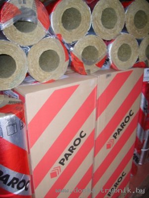 Изоляция для труб Paroc, изоляция и утеплитель Paroc.
