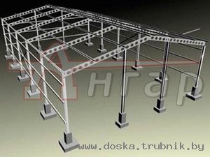 Продажа ангаров (складов, цехов) арочных, прямостенных