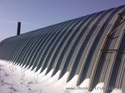 Продам ангар арочного типа
