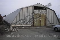 Продам шатровый беcкаркасный дюралюминиевый ангар